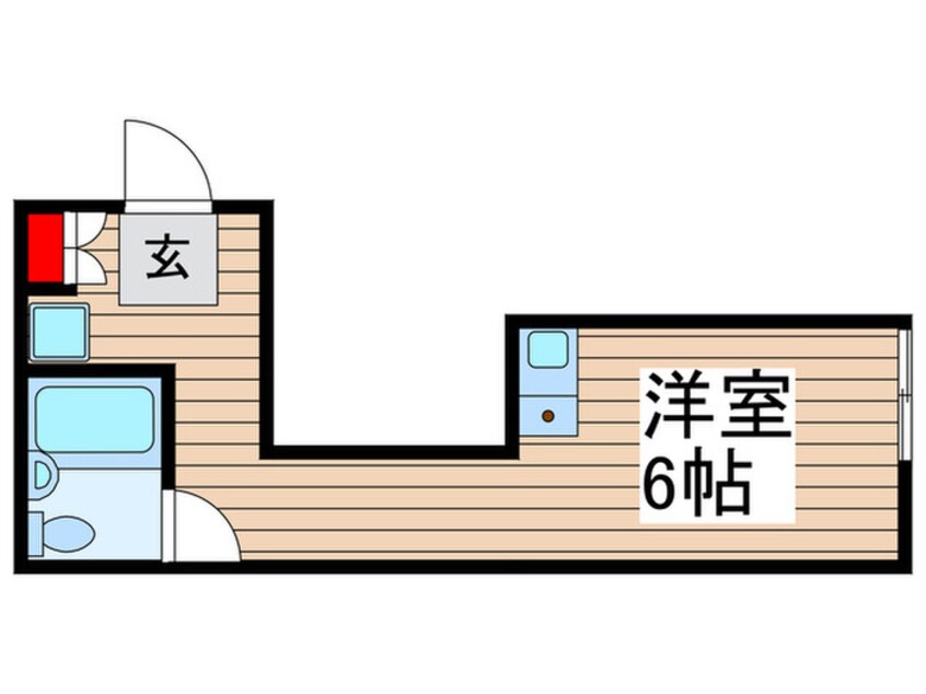 間取図 北小金ハイツ