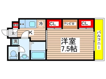 間取図 リブリ・ＭＩＭＵ