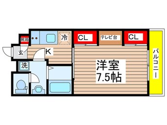 間取図 リブリ・ＭＩＭＵ