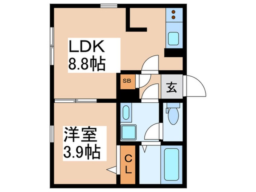 間取図 CASA　PIAZZA池袋