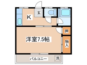 間取図 星野キャステル