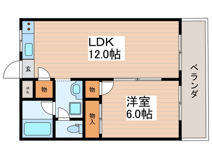 間取り図 第２サンローズ