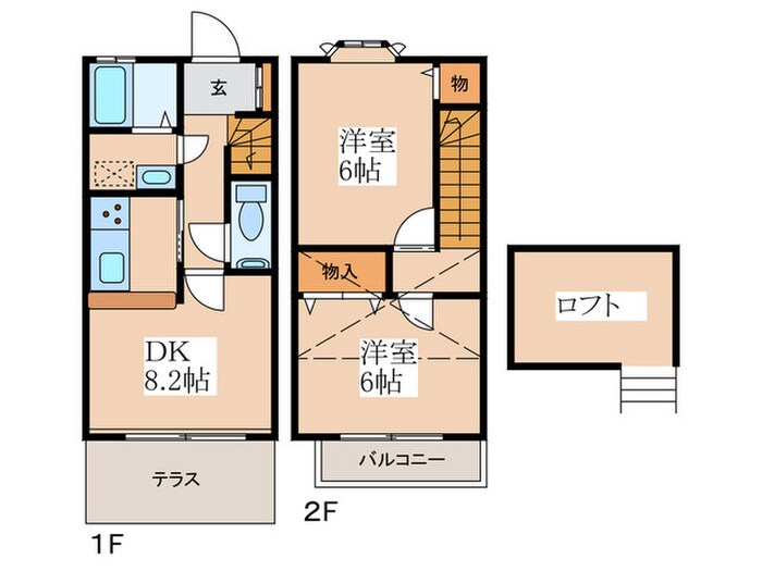 間取り図 シルベリアンⅡ