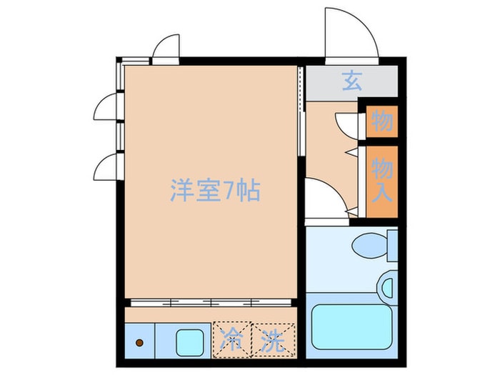 間取り図 パ－ルハウス