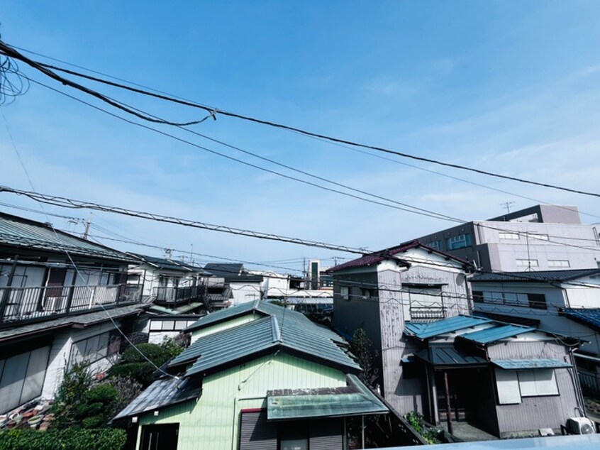 室内からの展望 小泉邸