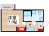 キャメルふじみ野東 1Kの間取り