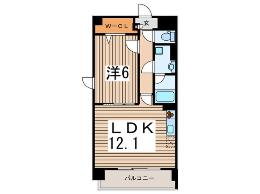 間取図 Ｌｏｓ　ｃｉｎｃｏ　ｓｏｌａｒ