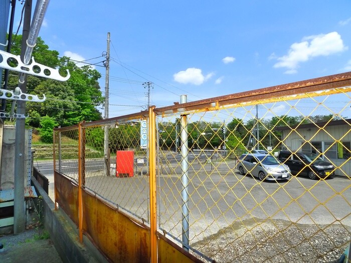 室内からの展望 コ－ポ逆井