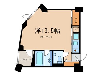 間取図 トゥ－ルブランシュ麻布（502）