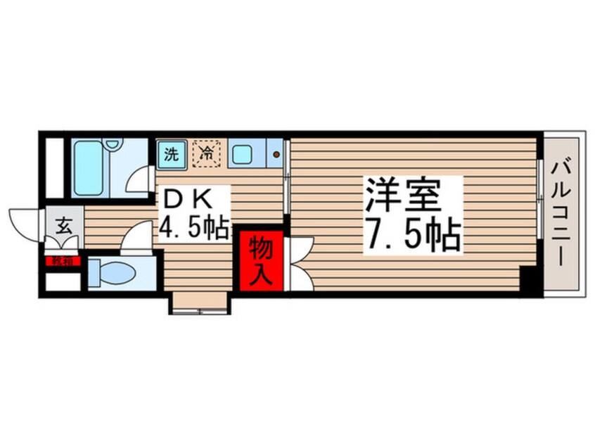 間取図 ソシアサンクレ－ル