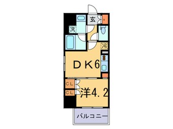 間取図 パークアクシス西巣鴨