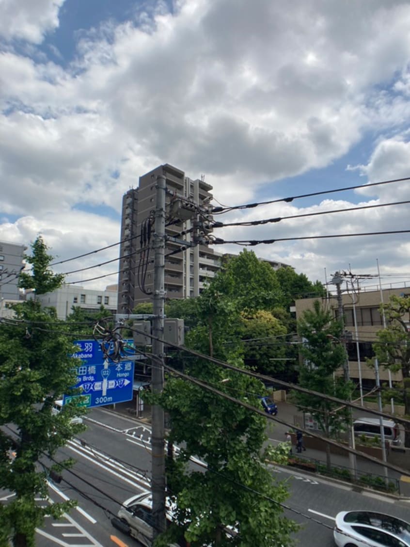 室内からの展望 パークアクシス西巣鴨