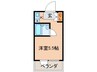 アネックス茗荷谷 1Rの間取り