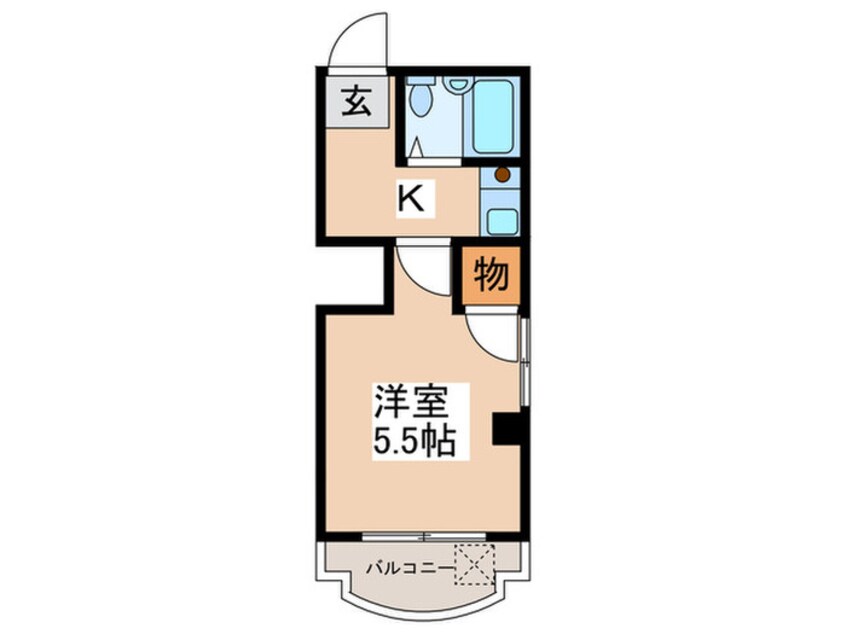 間取図 エメラルドハイツ