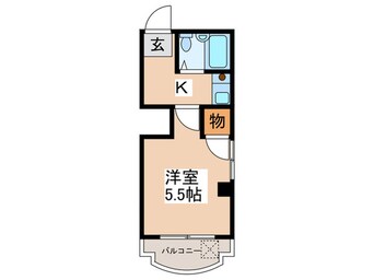 間取図 エメラルドハイツ