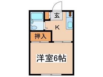 間取図 山根ｱﾊﾟｰﾄ