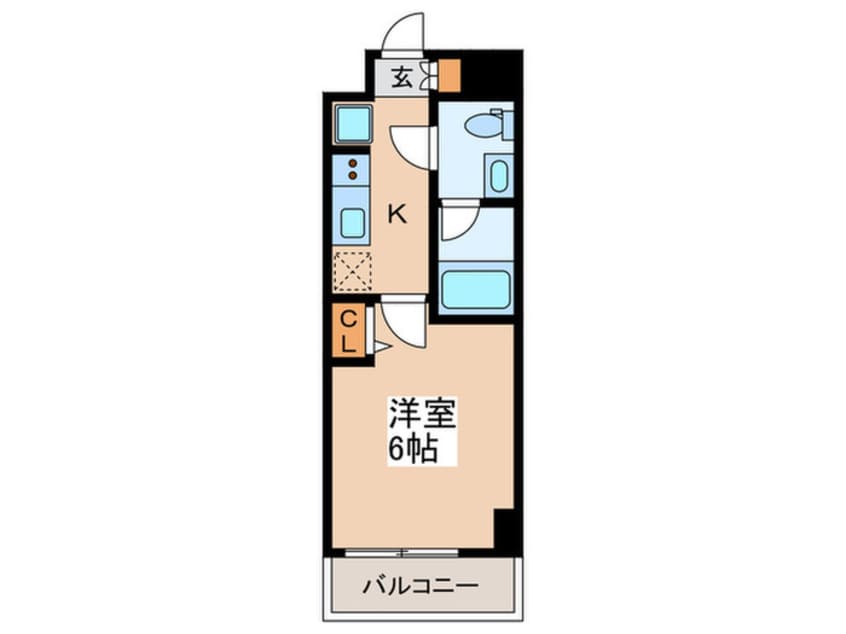 間取図 ALTERNA四つ木