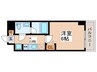 ALTERNA四つ木 1Kの間取り