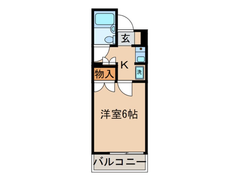 間取図 ジュネス川崎