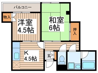 間取図 リッジ・タピオラ