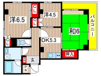 間取図 リッジ・タピオラ