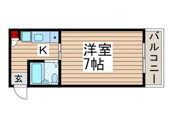 間取図 プラムハイツ