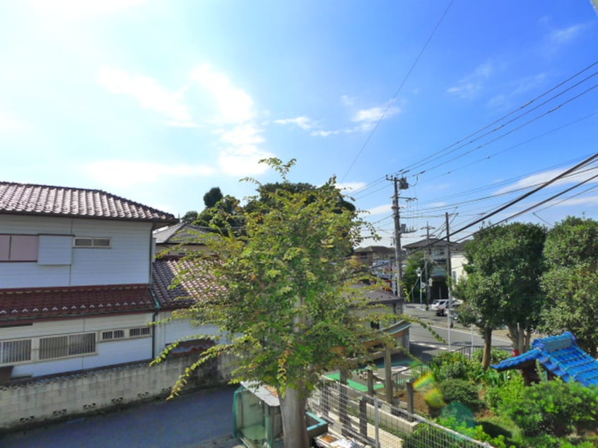 室内からの展望 プラムハイツ