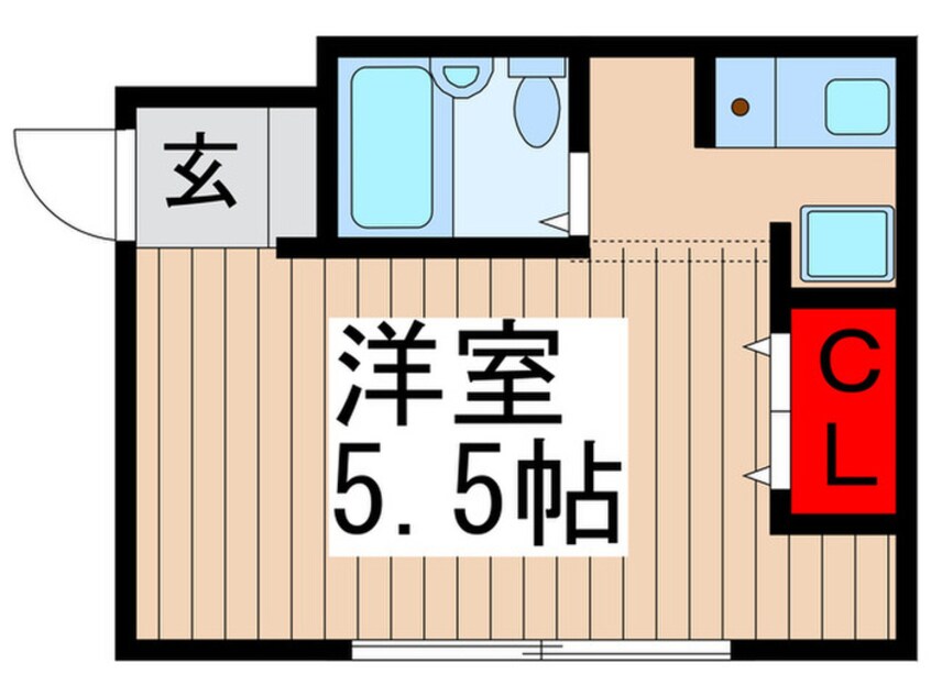 間取図 カサボナール丸山