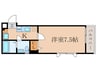 パールマンション鷺宮 1Kの間取り
