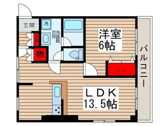 間取図 エスパス・メゾン