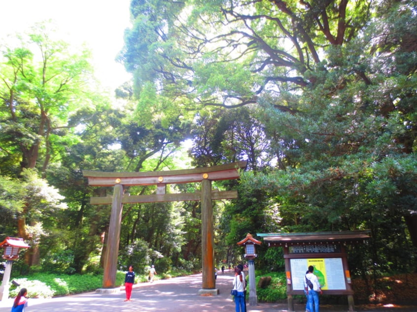 明治神宮　北参道入口(公園)まで450m ルミエール代々木