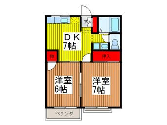 間取図 サンキャッスル