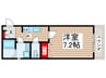 Ｅｓｐｒｉｄｅ 1Kの間取り