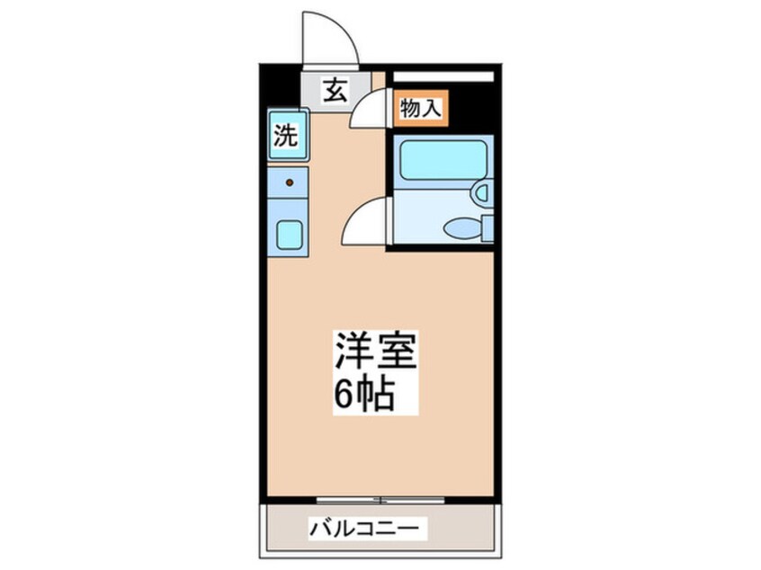 間取図 ユーカリハイツ八王子