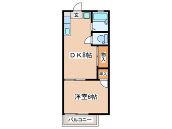 間取図 ルモン渋沢