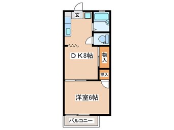 間取図 ルモン渋沢