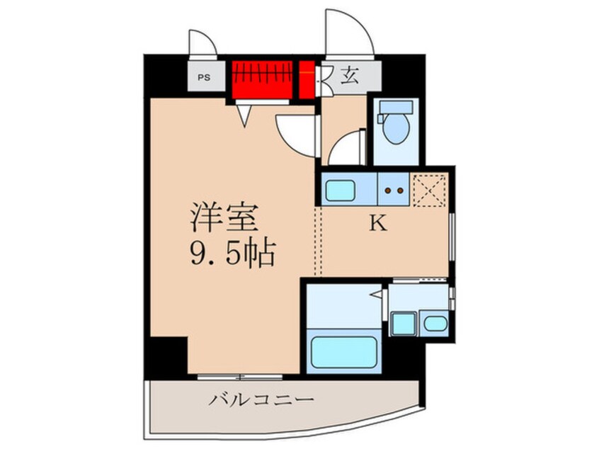 間取図 コスモリード新中野