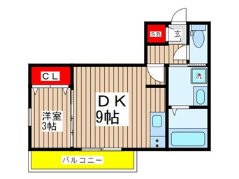 間取図 グローリーレジデンス