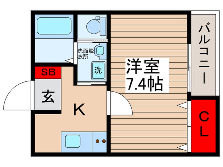 間取図 Ｓ‘Ｇａｒｄｅｎ