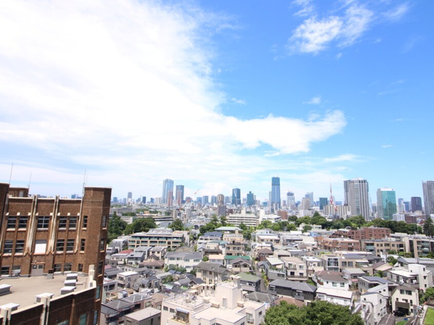 室内からの展望 ラテスト白金台