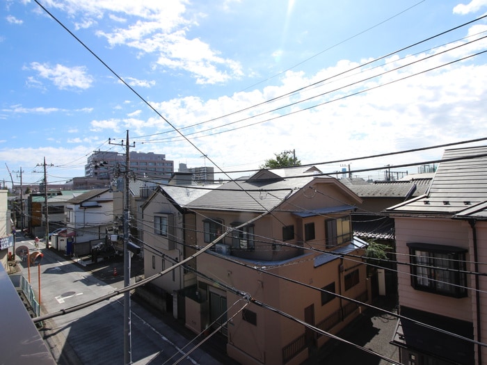 室内からの展望 ハイツサンシャイン