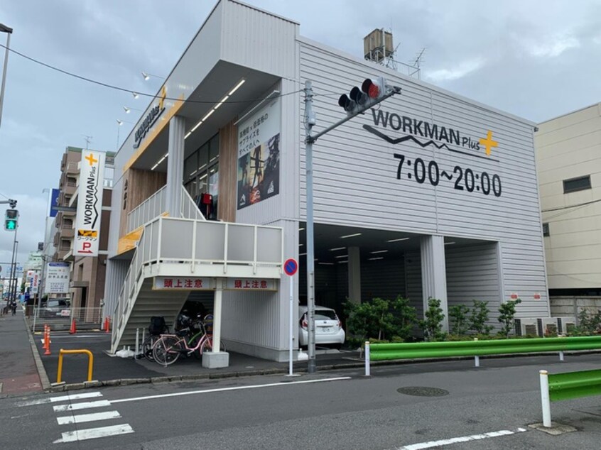 ワークマンプラス蒲田矢口渡店(ショッピングセンター/アウトレットモール)まで1200m ツルヤマンション（３０２）