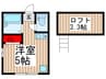 ＲＯＳＥＴＴＥ 1Rの間取り