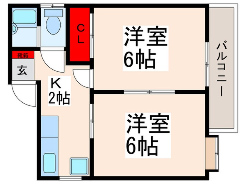 間取図 タナベ　コ－ポ