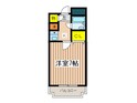 フローライト八王子堀之内の間取図