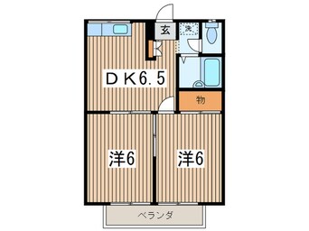 間取図 エステート笹尾