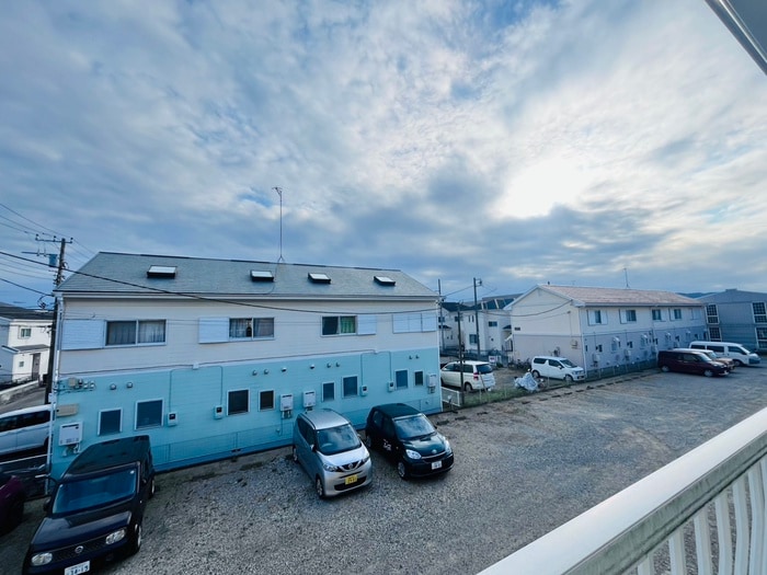 室内からの展望 エステート笹尾