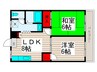 ﾗｲﾌﾊｳｽ 2 2LDKの間取り