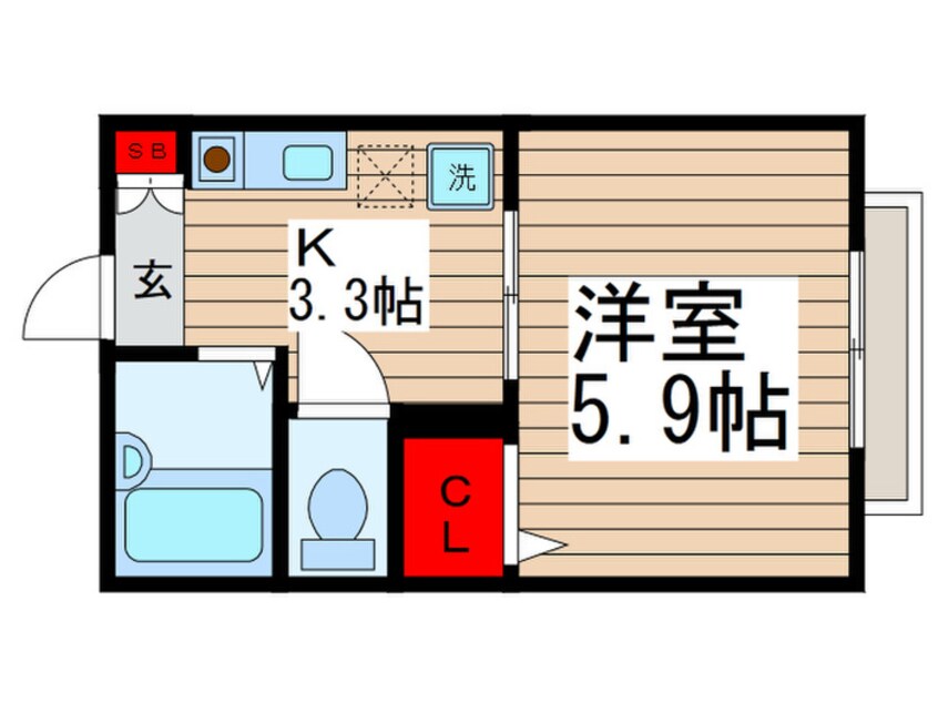 間取図 ディアス山口