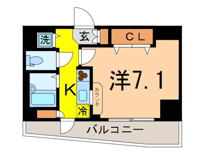 間取図 ステ－ジファ－スト白山(703)